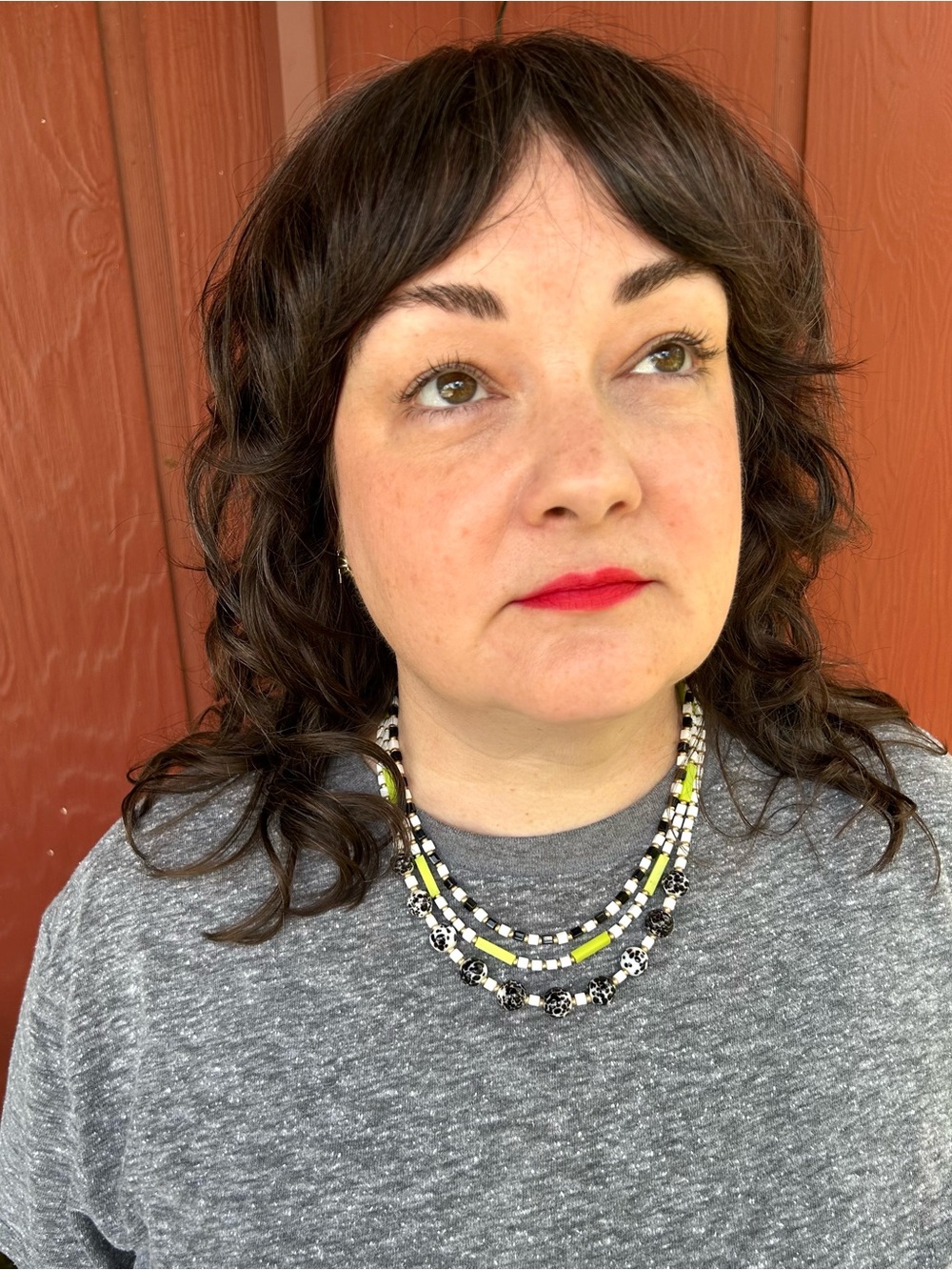 Black & White necklace - Picture 4 of 9